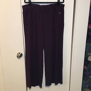 Lane Bryant LIVI Knit Pant Purple Size 18/20 Preowned